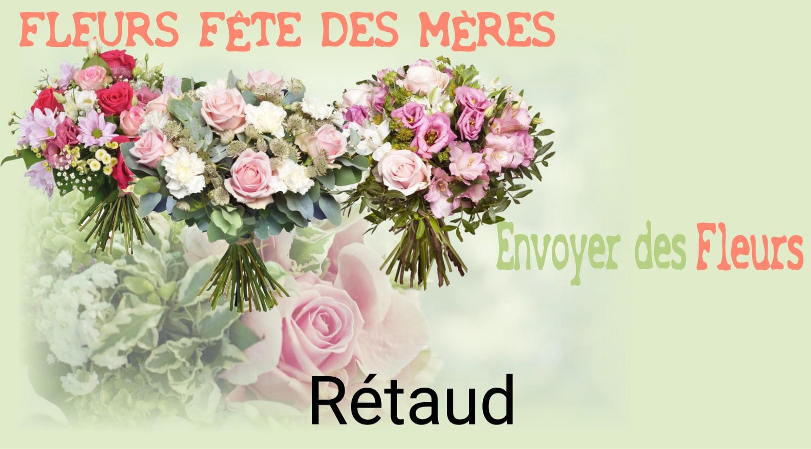 Bouquet de Fête des Mères livré à Rétaud